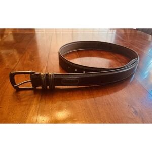 Columbia Men's Brown Leather Belt Size 40